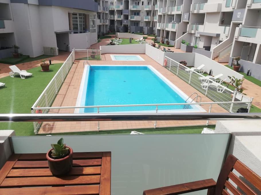Blue Ocean Corralejo: Sunny Terrace, Pool, Wifi Apartamento Exterior foto
